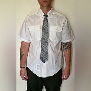 Michael Kors Tie Circle Print Business Silver Grey Green